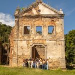 Ruínas de São José da Boa Morte recebem estudantes da UFRJ em seu primeiro dia do programa de visita acadêmica